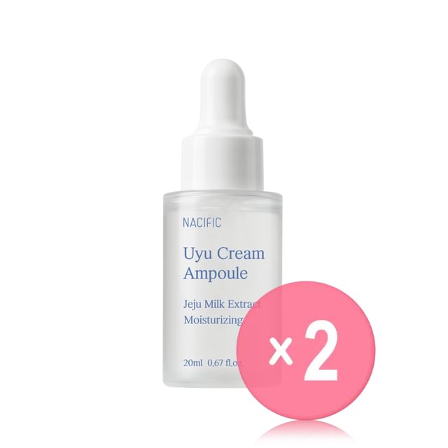 Nacific-Uyu Cream Ampoule Mini 2pcs Bundle Set