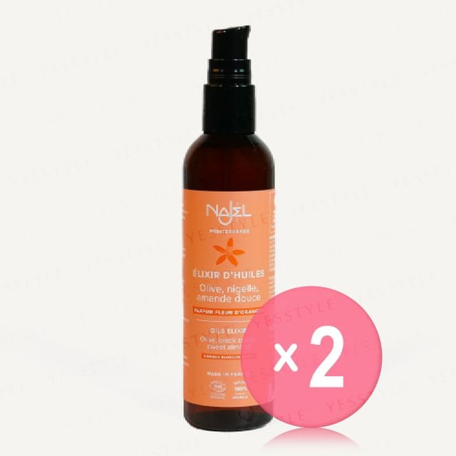 Najel-Organic Three Oils Elixir 2pcs Bundle Set
