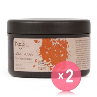Najel-Red Clay Powder 2pcs Bundle Set