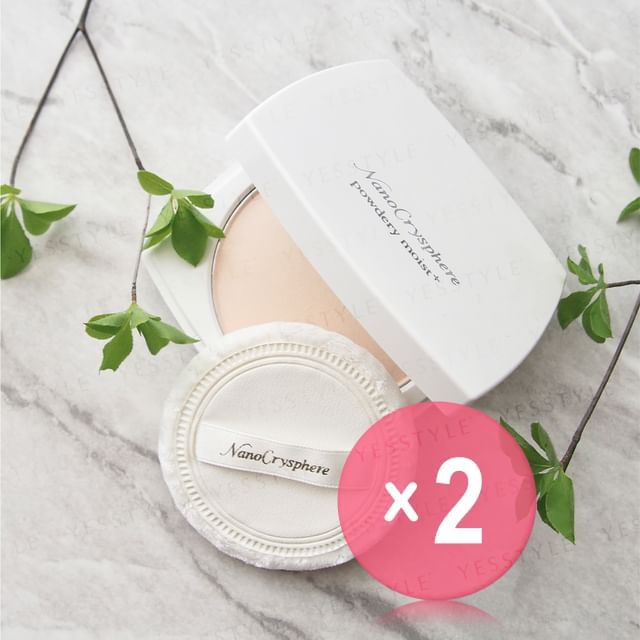NanoCrysphere-Powdery Moist 2pcs Bundle Set