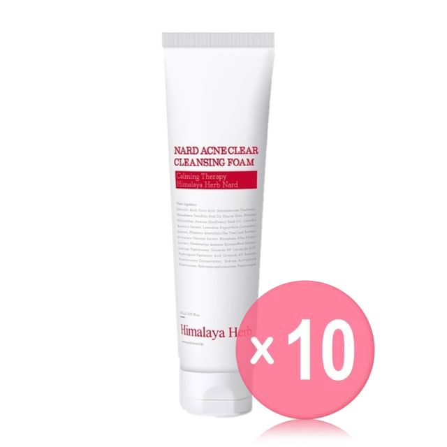 NARD-Acne Clear Cleansing Foam 10pcs Bundle Set