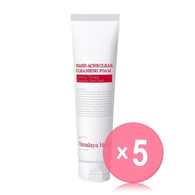 NARD-Acne Clear Cleansing Foam 5pcs Bundle Set