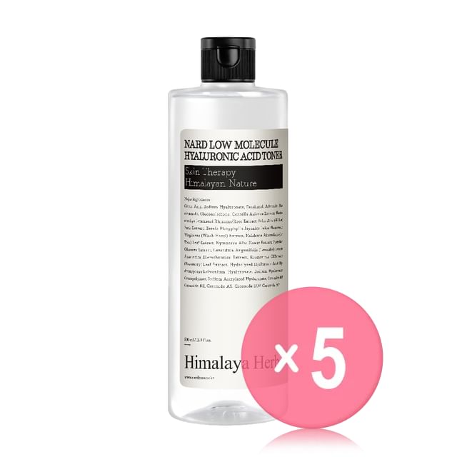 NARD-Low Molecule Hyaluronic Acid Toner 5pcs Bundle Set