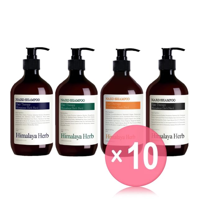 NARD-Shampoo - 4 Types 10pcs Bundle Set