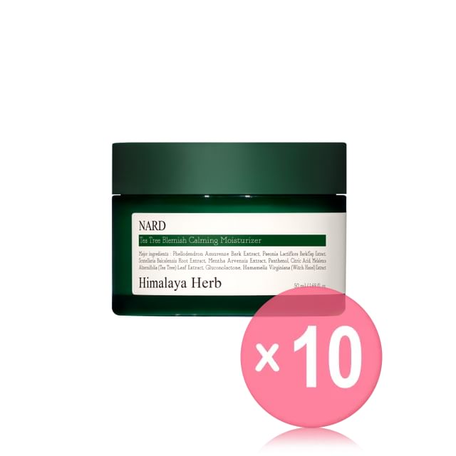 NARD-Tea Tree Blemish Calming Moisturizer 10pcs Bundle Set