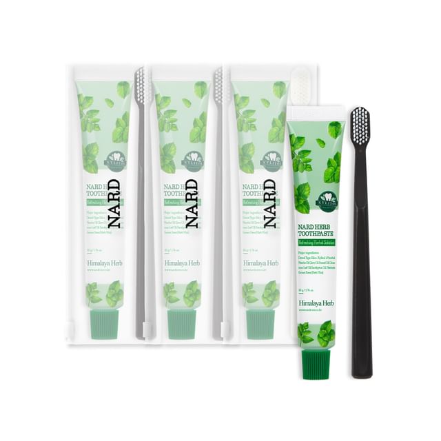 NARD-Toothbrush Toothpaste Travel Set