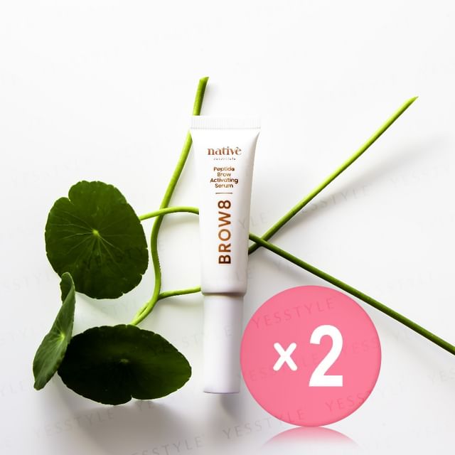 Native Essentials-BROW8 Peptide Brow Activating Serum 2pcs Bundle Set