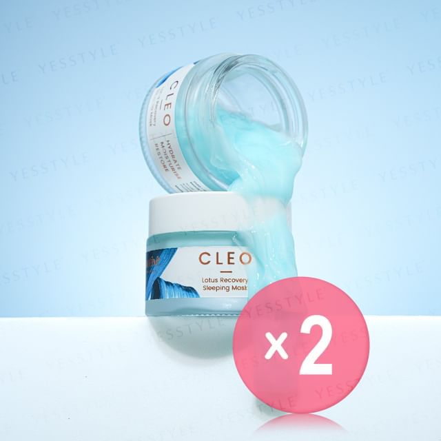 Native Essentials-CLEO Lotus Recovery Sleeping Mask 2pcs Bundle Set