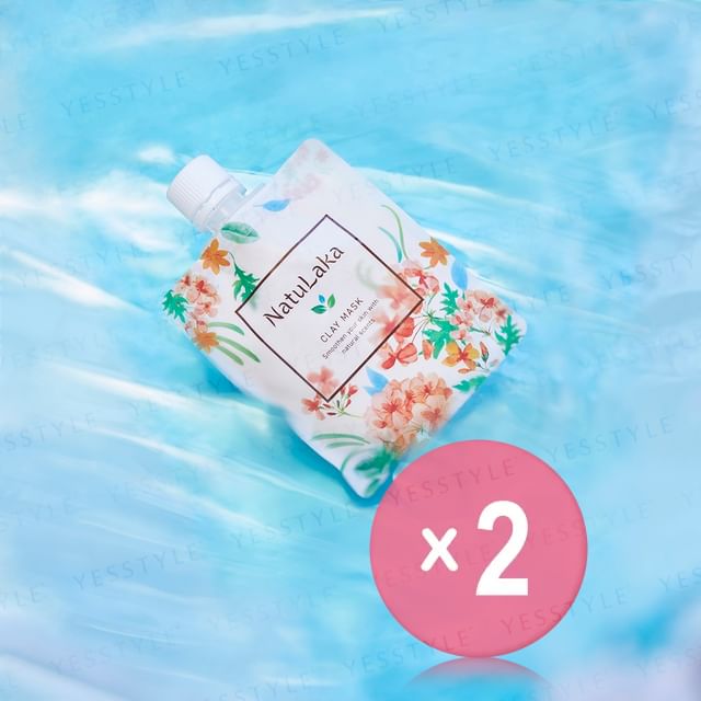 NatuLaka-Clay Mask 2pcs Bundle Set