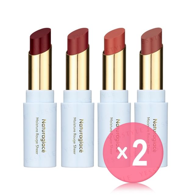 naturaglace-Moisture Rouge Sheer 2pcs Bundle Set