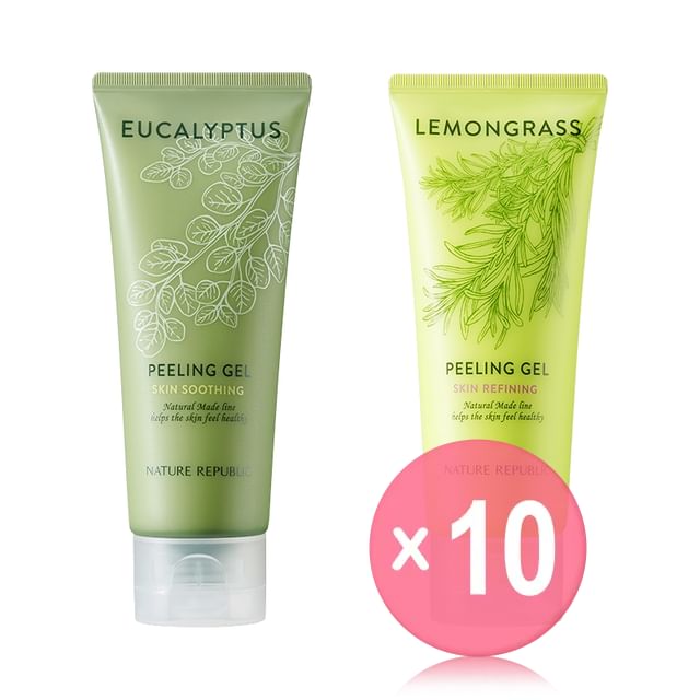 NATURE REPUBLIC-Natural Made Peeling Gel - 2 Types 10pcs Bundle Set