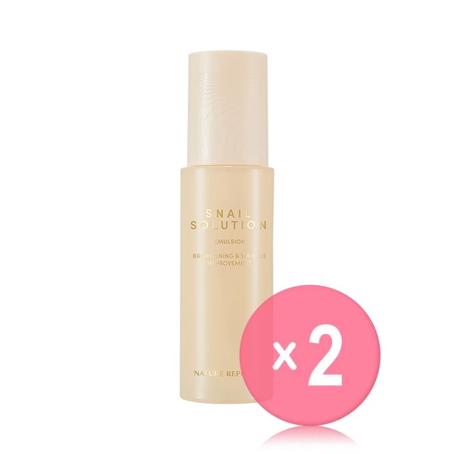 NATURE REPUBLIC-Snail Solution Emulsion 2pcs Bundle Set