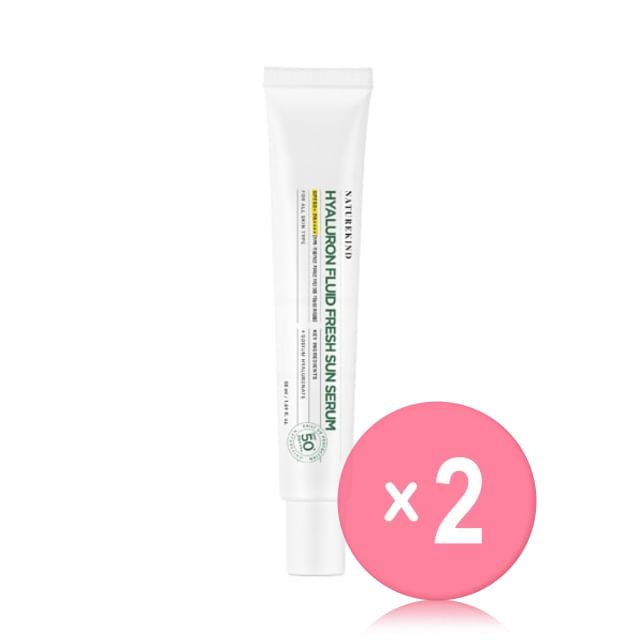 NATUREKIND-Hyaluron Fluid Fresh Sun Serum 2pcs Bundle Set