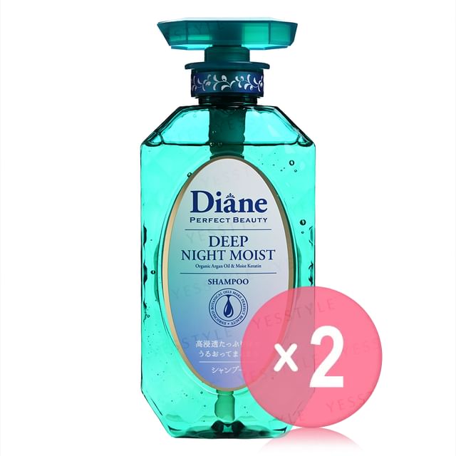 NatureLab-Diane Perfect Beauty Deep Night Moist Shampoo 2pcs Bundle Set
