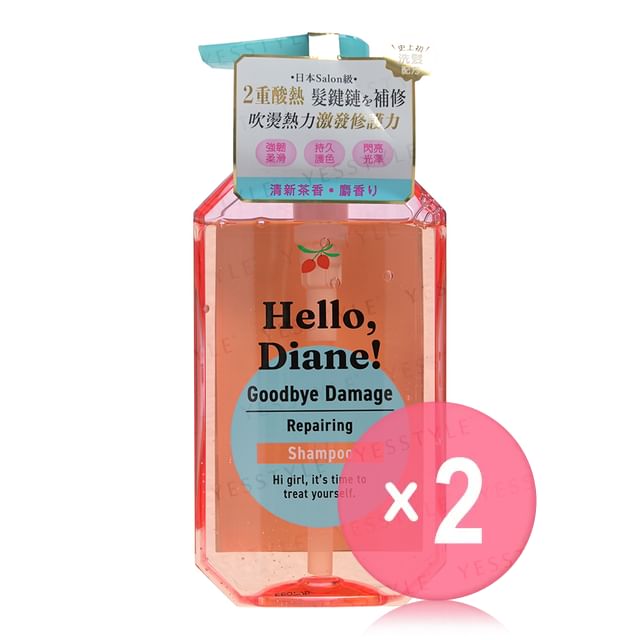 NatureLab-Hello Diane Goodbye Damage Repairing Shampoo 2pcs Bundle Set
