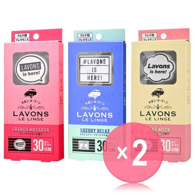 NatureLab-LAVONS Car Fragrance 2pcs Bundle Set