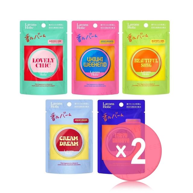 NatureLab-LAVONS Holic Solid Perfume 2pcs Bundle Set