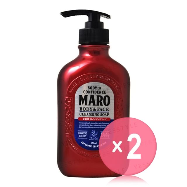 NatureLab-Maro Body Face Cleansing Soap 2pcs Bundle Set