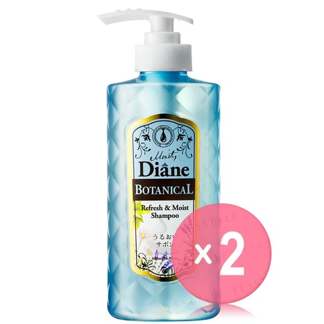 NatureLab-Moist Diane Botanical Refresh Moist Shampoo 2pcs Bundle Set