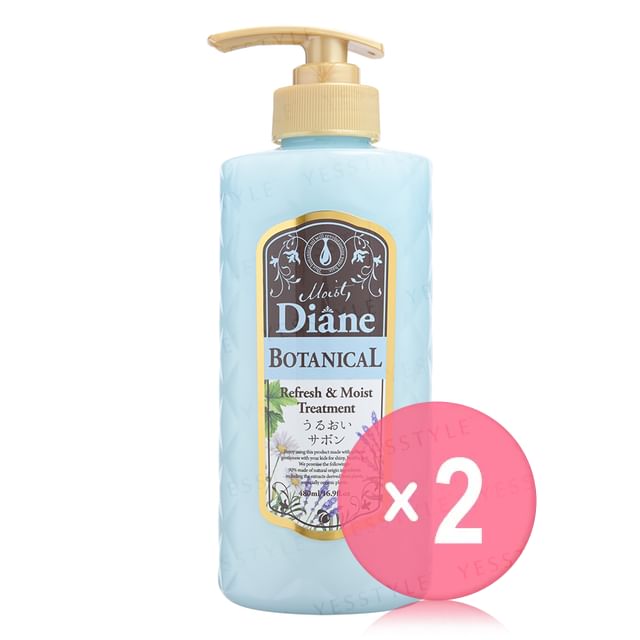 NatureLab-Moist Diane Botanical Refresh Moist Treatment 2pcs Bundle Set
