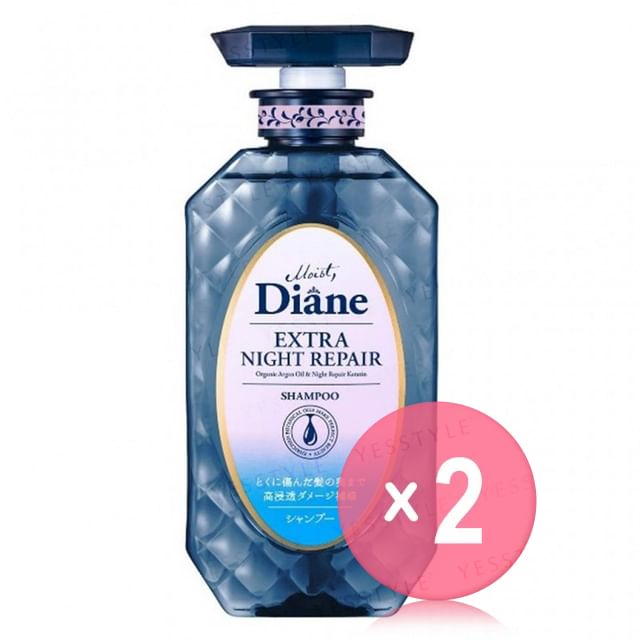 NatureLab-Moist Diane Extra Night Repair Shampoo 2pcs Bundle Set