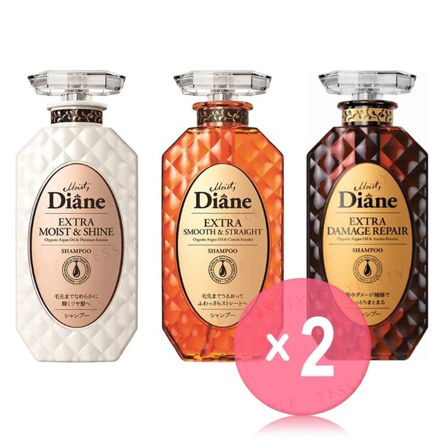 NatureLab-Moist Diane Perfect Beauty Extra Shampoo 2pcs Bundle Set