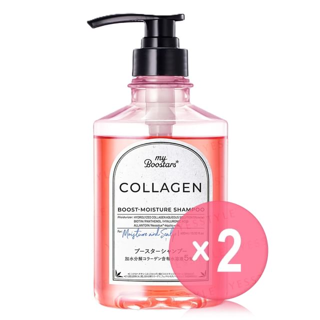 NatureLab-My Boostars Collagen Boost-Moisture Shampoo 2pcs Bundle Set