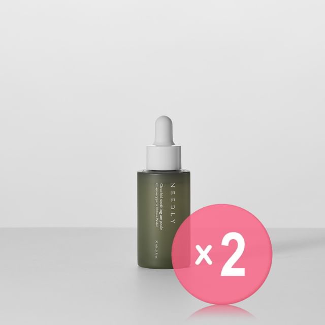 NEEDLY-Cicachid Soothing Ampoule 2pcs Bundle Set