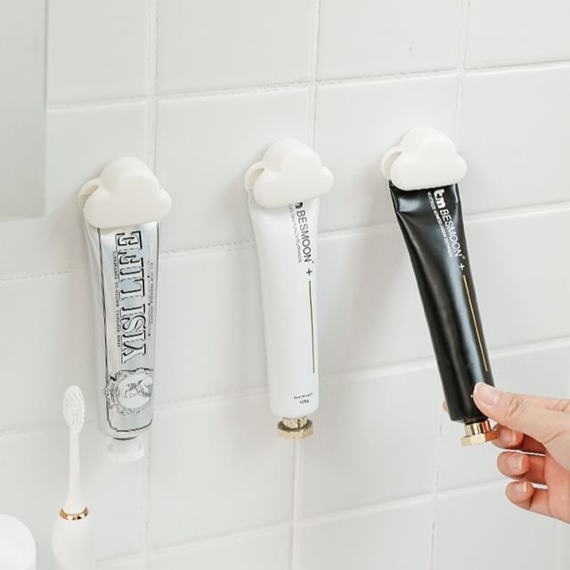 NEJA-Cloud Adhesive Toothpaste Holder Clip