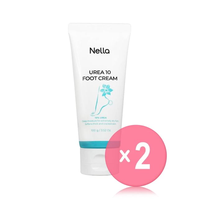 Nella-Urea 10 Foot Cream 2pcs Bundle Set