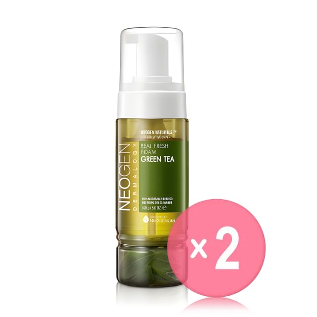 NEOGEN-Dermalogy Real Fresh Foam Green Tea 2pcs Bundle Set
