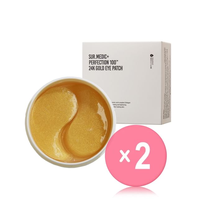 NEOGEN-Surmedic Perfection 100TM 24K Gold Eye Patch 2pcs Bundle Set