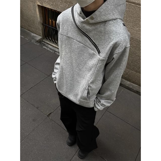 Neonity Wear-Plain Zipped Hoodie