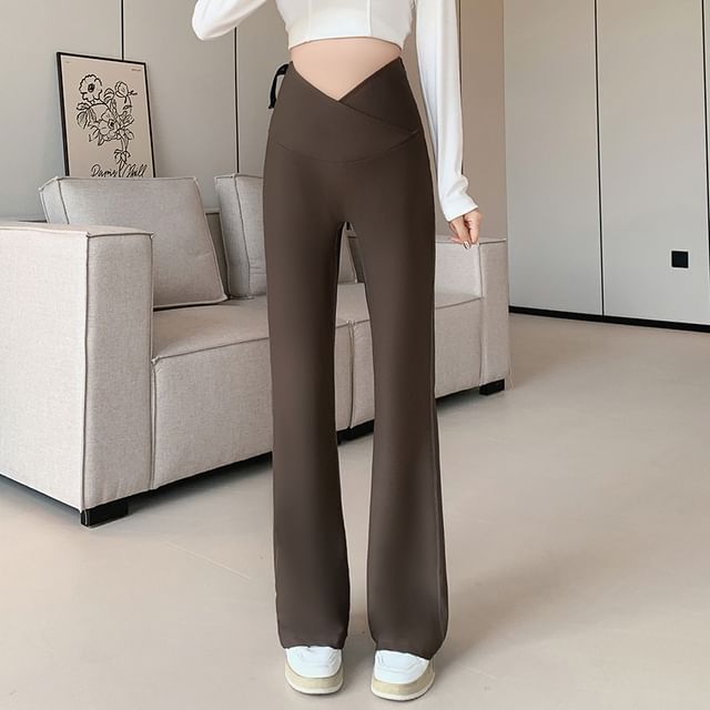 NEUF-Maternity High Rise Plain Bootcut Pants