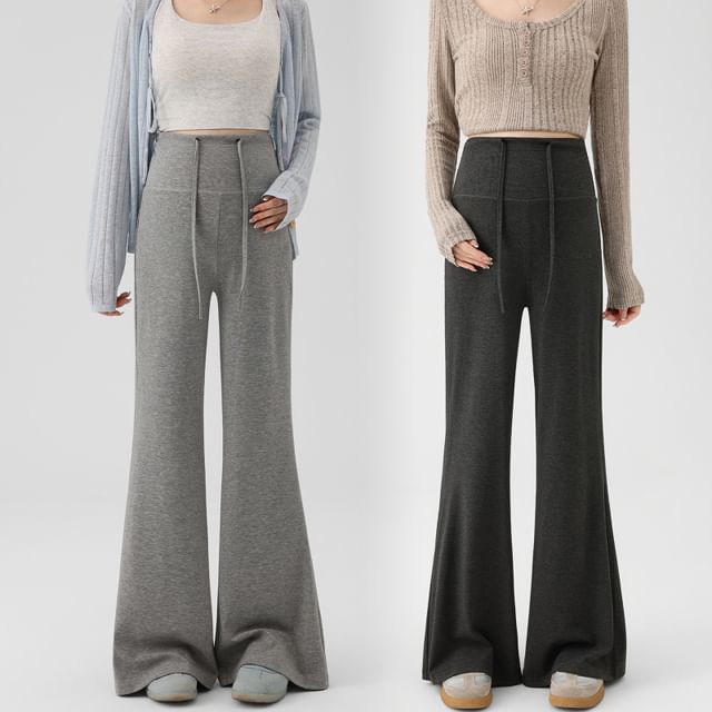 NEUF-Maternity High Rise Plain Flared Pants