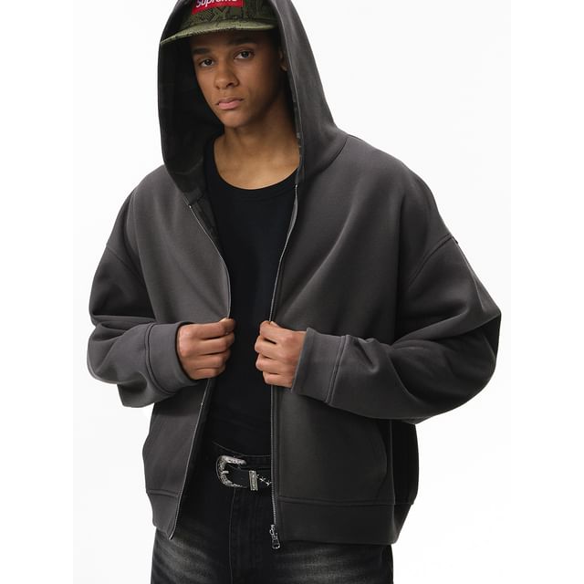 Newin-Camouflage Reversible Zip Hoodie