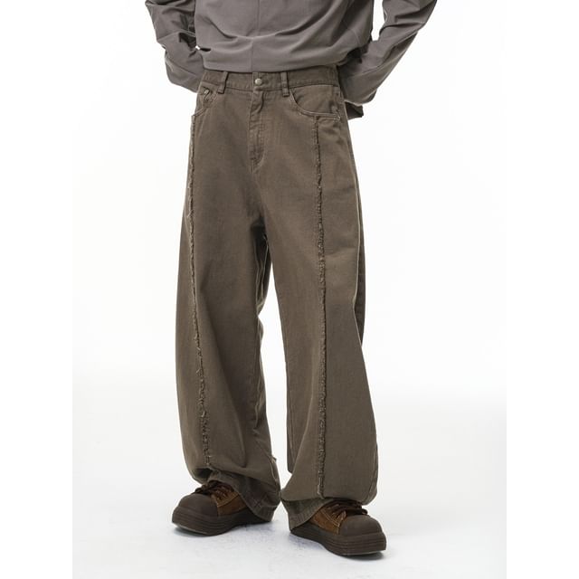 Newin-High Waist Wide Leg Cargo Pants