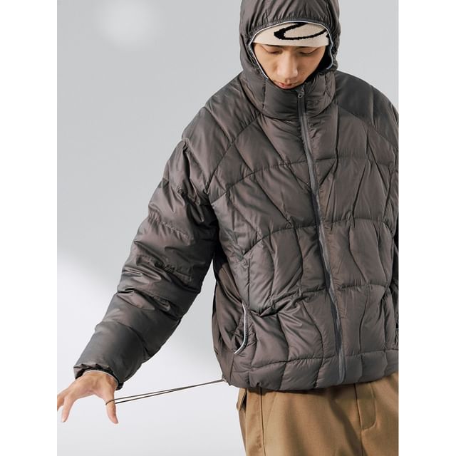 Newin-Unisex Packable Hooded Down Jacket in 5 Colors