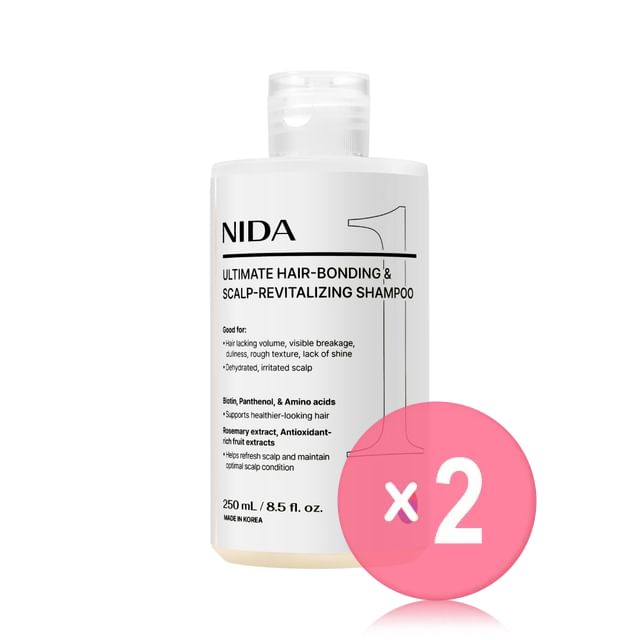 NIDA-Ultimate Hair-Bonding Scalp-Revitalizing Shampoo 2pcs Bundle Set