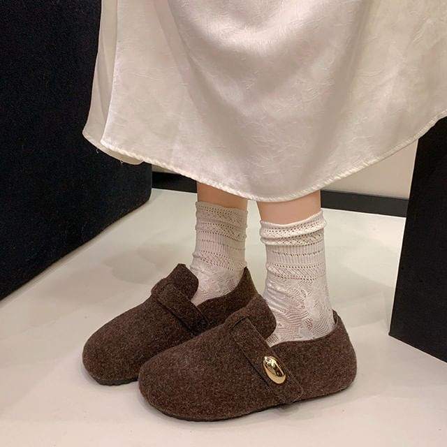 Nikao-Fleece-Lined Slip Ons