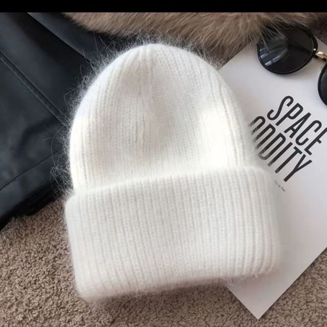 Nikifa-Furry Plain Beanie