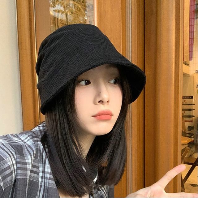 Nikifa-Shirred Bucket Hat