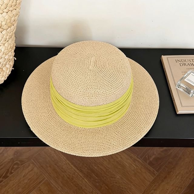 Nikifa-Straw Boater Hat