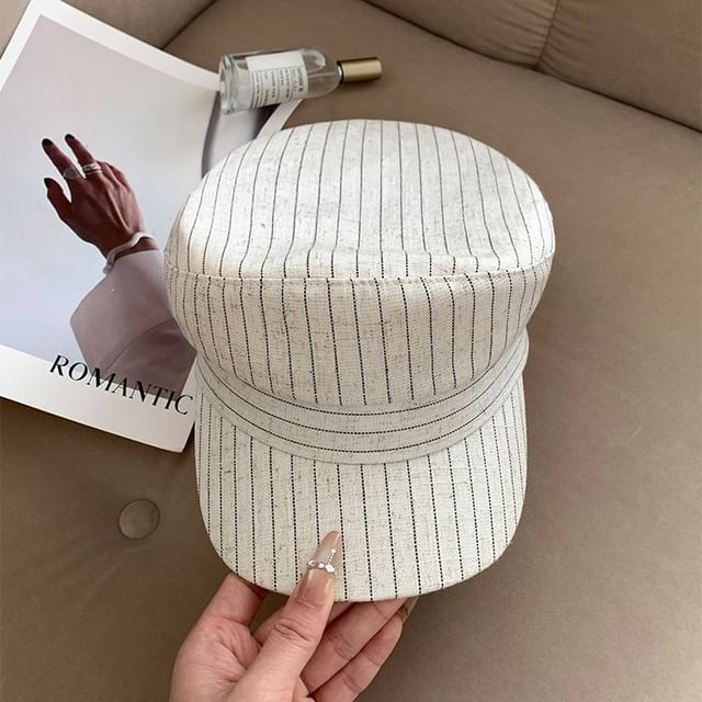 Nikifa-Striped Newsboy Cap