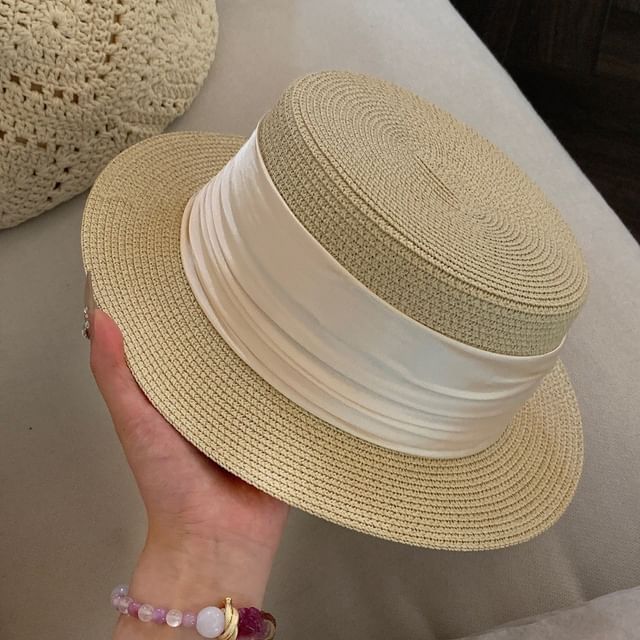 Nikifa-Wide Band Boater Hat