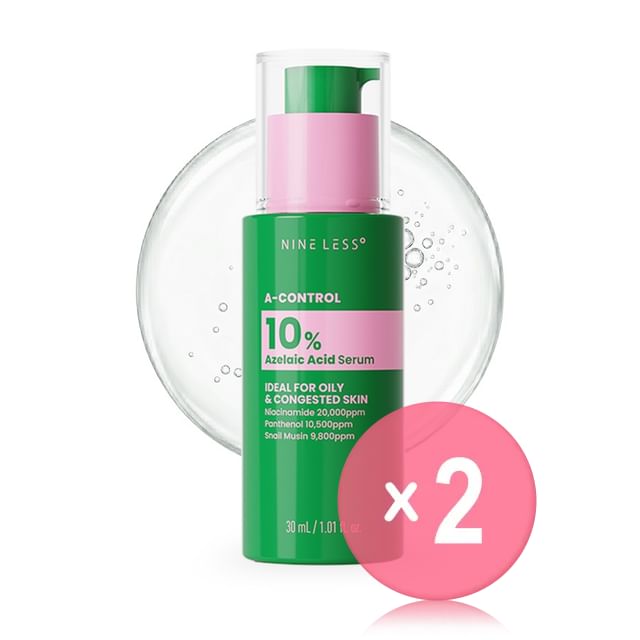NINELESS-A-Control 10 Azelaic Acid Serum 2pcs Bundle Set
