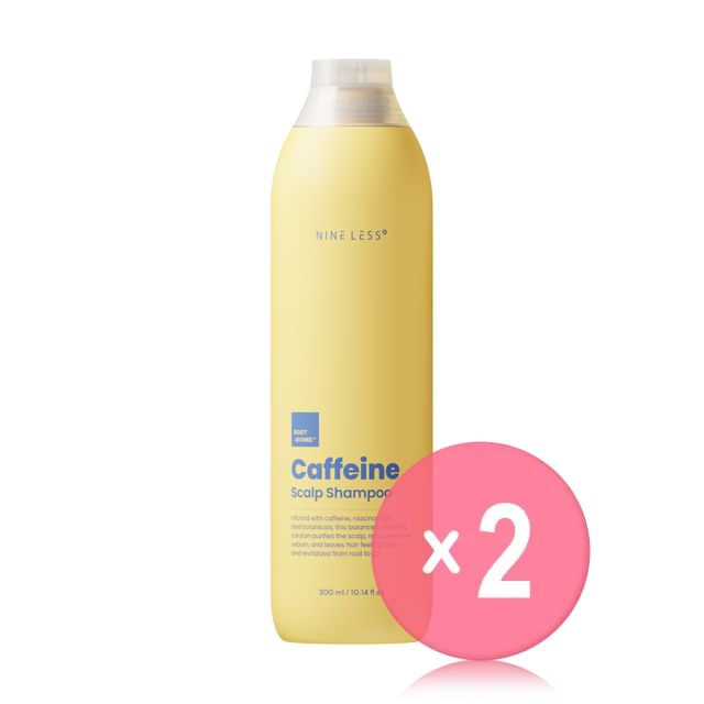 NINELESS-Root-Biome Caffeine Scalp Shampoo 2pcs Bundle Set