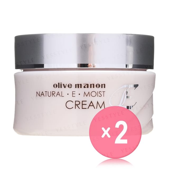 Nippon Olive-Olive Manon Natural E Moist Cream 2pcs Bundle Set