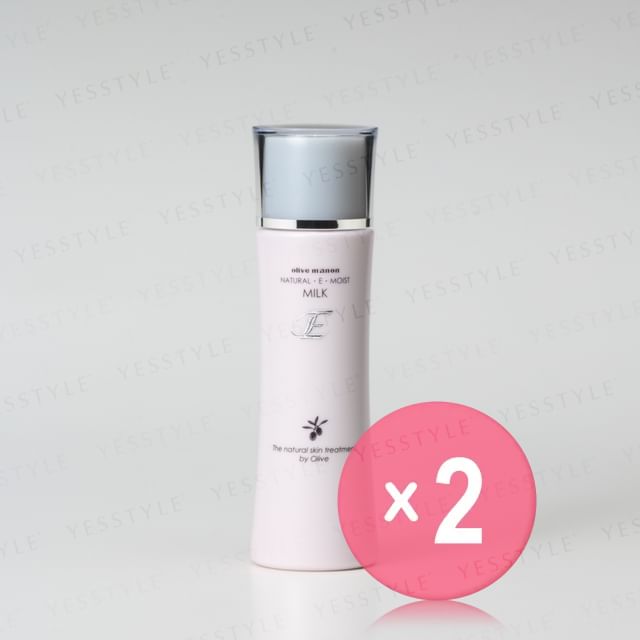 Nippon Olive-Olive Manon Natural E Moist Milk 2pcs Bundle Set