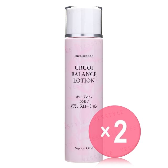 Nippon Olive-Olive Manon Uruoi Balance Lotion 2pcs Bundle Set